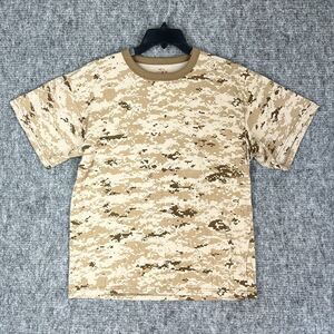 Rothco‎ Shirt Mens XL Digital Camo Desert Basic Casual Short-sleeve Tee Ringer